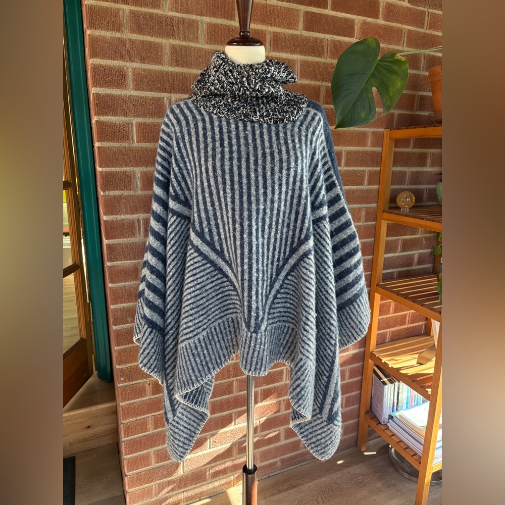 Soft, light, warm poncho